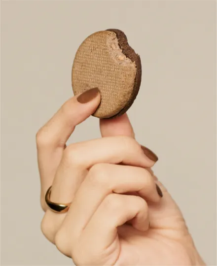 Cafe Latte Baked Chocolate Cookie