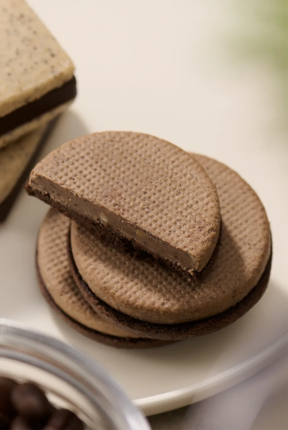 Cafe Latte Baked Chocolate Cookie